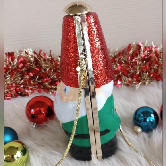 Kate Spade Christmas Santa Claus Gnome Crossbody Bag - Picture 6 of 14